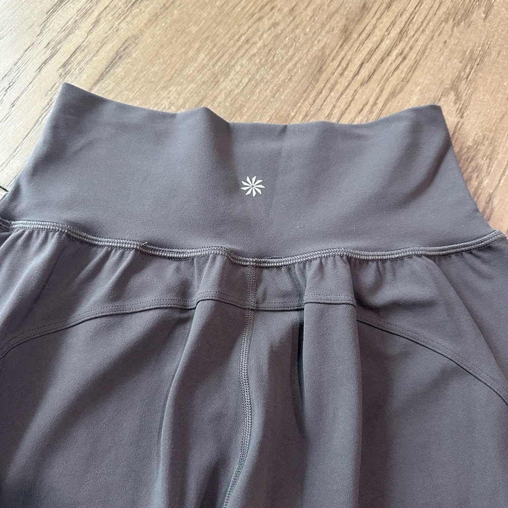 Athleta Salutation High Rise Jogger Size XS Light Gray/Brown - Picture 7 of 10